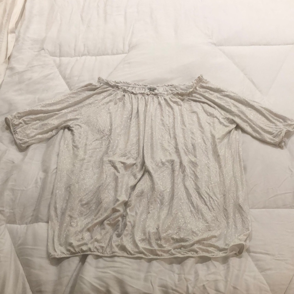 Golden Sparkle Women Top